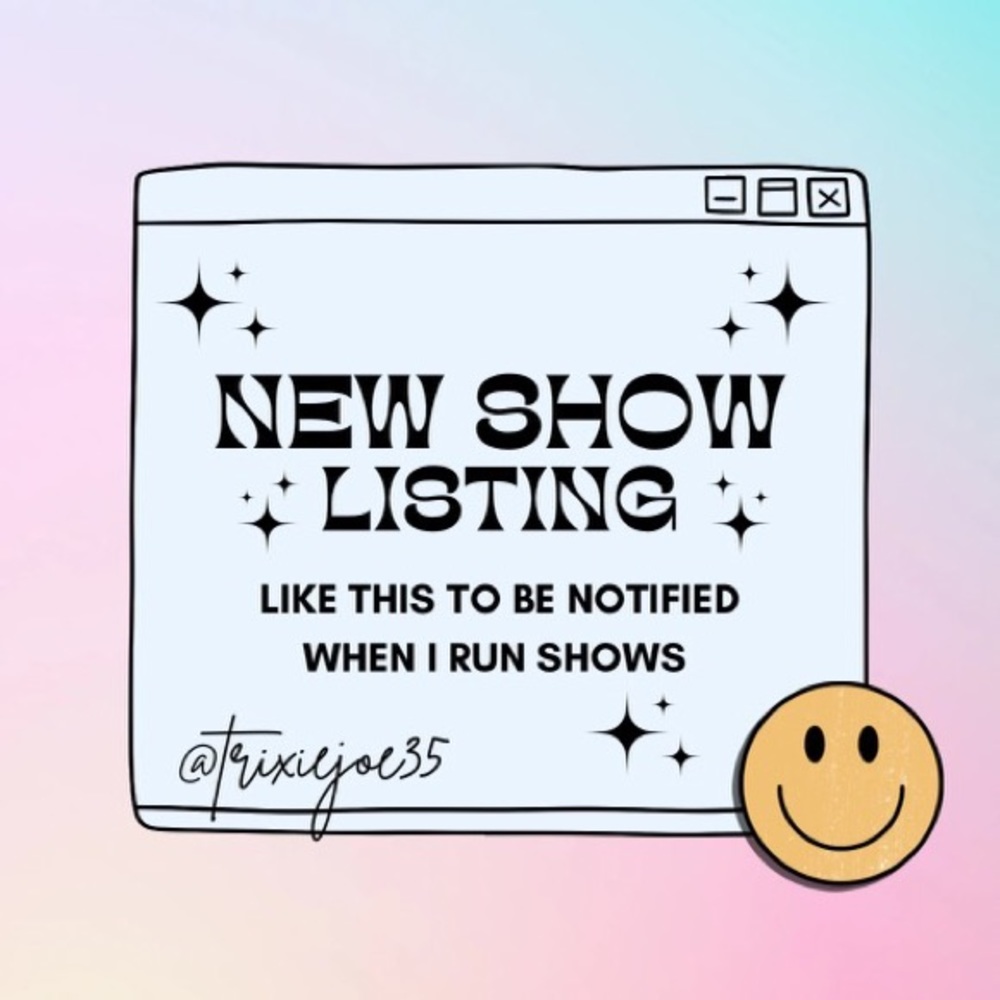 LIVE 12/10 My 2nd Show!! Please, LIKE this post to be notified when we go live!